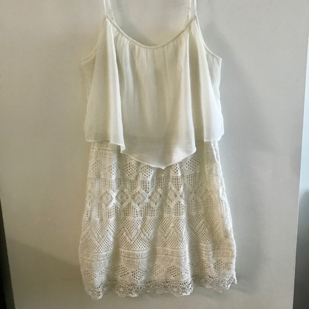 Little White Crochet Dress - American Eagle